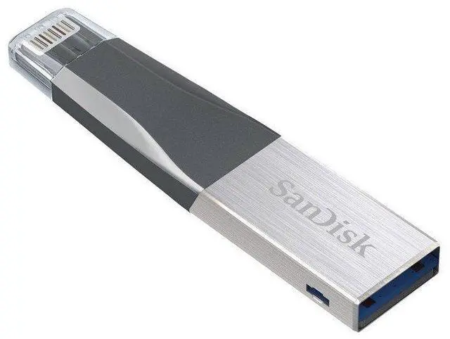 Alt view image 10 of 10 - SanDisk 16GB iXpand Mini USB 3.0 Flash Drive