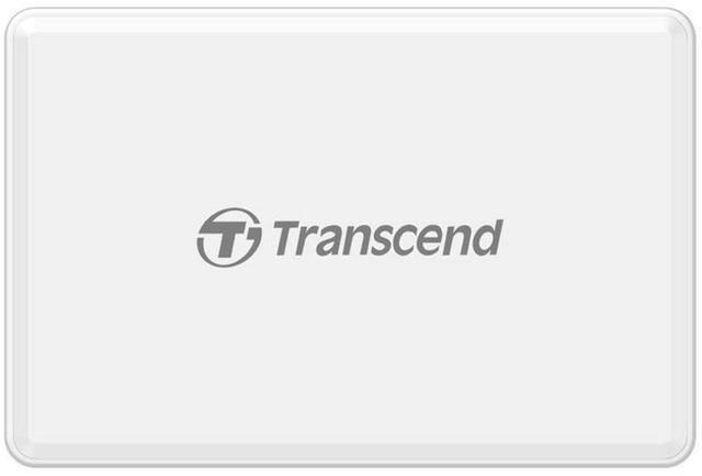 Alt view image 6 of 11 - Transcend RDF8 USB3.1 All-In-One Multi Card Reader White
