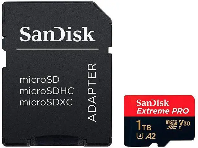 Alt view image 19 of 20 - SanDisk 1TB Extreme PRO A2 microSDXC Card UHS-I U3 V30 Read Speed up to 200MB/s for 4K UHD Video (SDSQXCD-1T00-GN6MA)