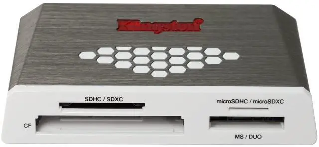 Alt view image 5 of 9 - Kingston Technology USB 3.0 Hi-Speed Memory Card Media Reader Writer #FCR-HS4