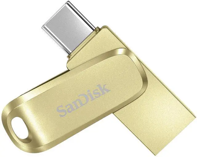 Alt view image 7 of 12 - SanDisk 512GB Ultra Dual Drive Luxe USB Type-C  USB 3.2 Gen 1 Flash Drive [GOLD] SDDDC4-512G-G46GD