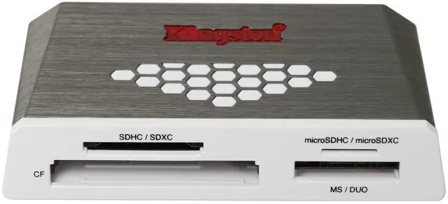 Alt view image 8 of 9 - Kingston Technology USB 3.0 Hi-Speed Memory Card Media Reader Writer #FCR-HS4