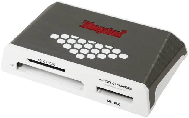 Alt view image 9 of 9 - Kingston Technology USB 3.0 Hi-Speed Memory Card Media Reader Writer #FCR-HS4