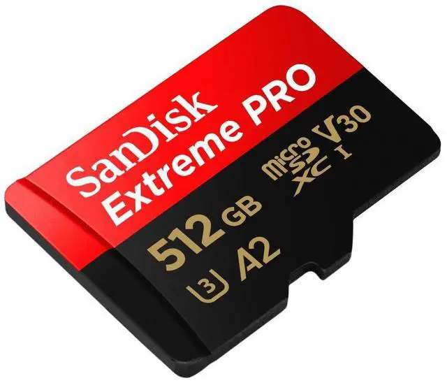 Alt view image 15 of 17 - SanDisk 512GB Extreme PRO A2 microSDXC Card UHS-I U3 V30 Read Speed up to 200MB/s for 4K UHD Video (SDSQXCD-512G-GN6MA)