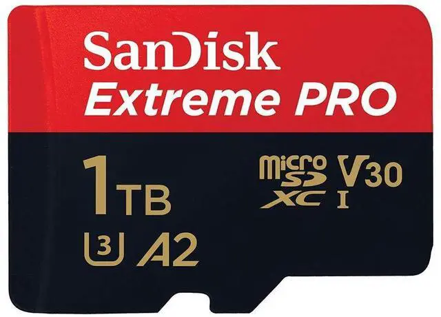 Alt view image 12 of 12 - Micro SD 1TB SanDisk Extreme PRO microSDXC A2 SDSQXCZ-1T00 Overseas package product