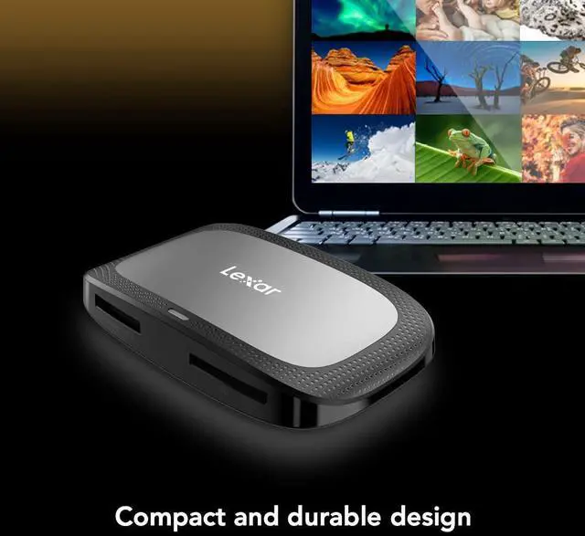 Alt view image 9 of 10 - Lexar Professional Cfexpress Type A / Sd Usb 3.2 Gen 2 Reader Designed For Cfexpress Type A And Sd Uhs-Ii Cards High-Speed Usb 10Gbps Transfer Speeds (Lrw530U-Rnbng)