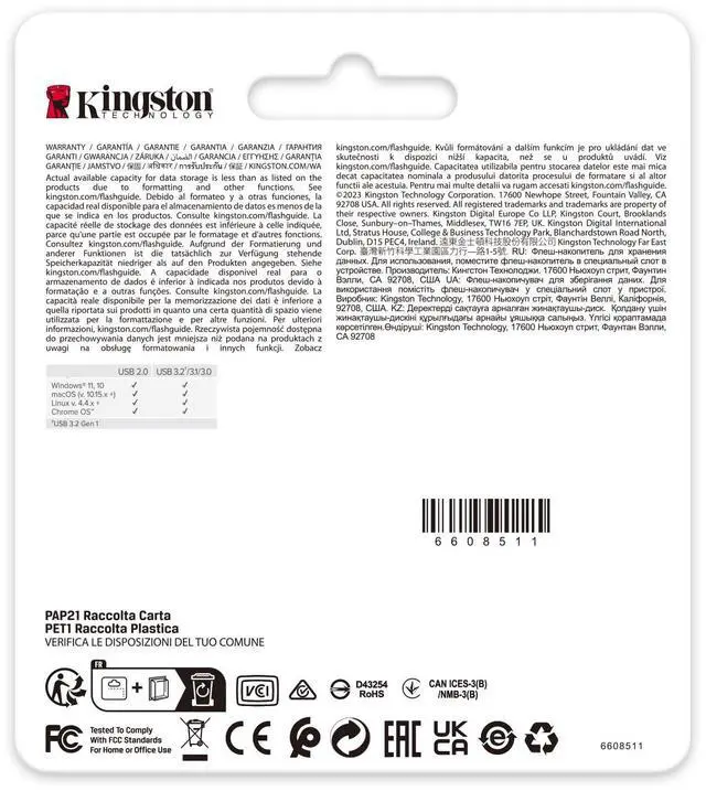 Alt view image 10 of 11 - Kingston DataTraveler SE9 Gen 3- 128GB - 220MB/s read- Metal - USB 3.2 Gen 1 -Gold