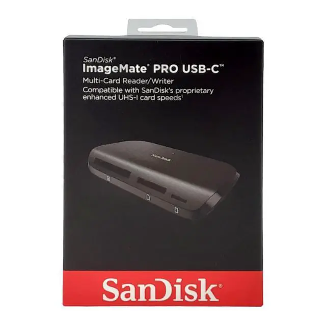 Alt view image 15 of 16 - SanDisk MultiCard Reader DDR200 Image Mate Pro USBC