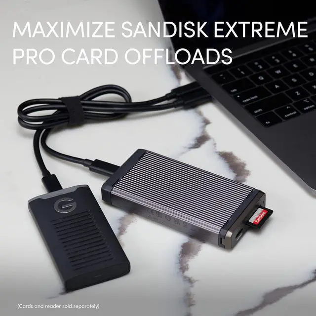 Alt view image 17 of 20 - SanDisk Professional PRO-READER SD and microSD QuickFlow compatible SDPR5A8-0000-GBAND