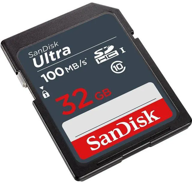 Alt view image 9 of 15 - SanDisk Ultra 32GB Class 10 UHS-I SDXC Memory Card Speed up to 100MB/s HD Video (SDSDUNR-032G-GN3IN)