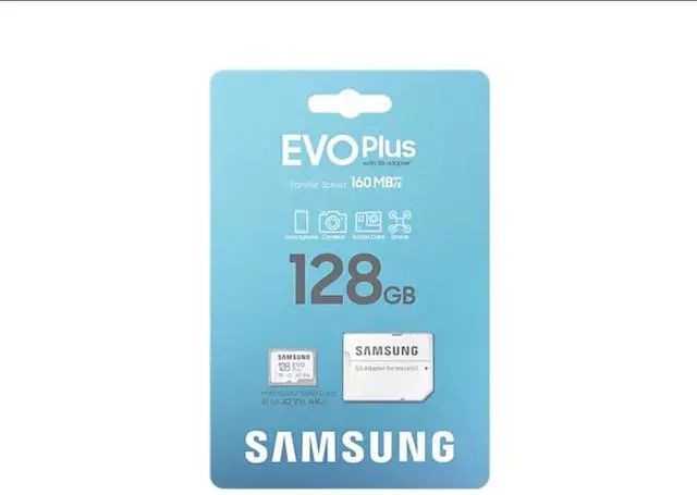 Alt view image 10 of 10 - Samsung Micro SDXC EVO Plus 160MB/s Flash Memory Card 128GB
