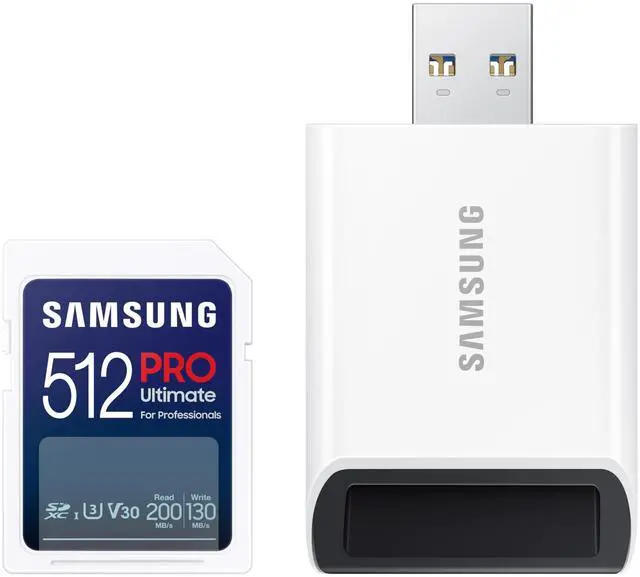 Alt view image 8 of 10 - Samsung SAMSUNG 512GB SD PRO ULTIMATE FULL SIZE #MB-SY512S/AM