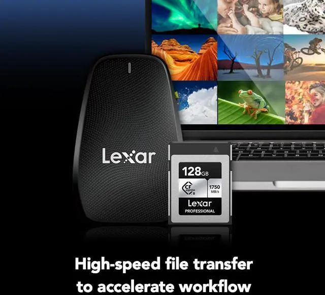 Alt view image 6 of 7 - Lexar CF Professional CFexpress Type B Card SILVER Series 128GB
