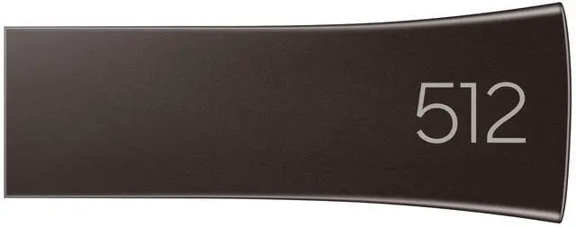 Alt view image 3 of 7 - SAMSUNG BAR Plus 512GB - 400MB/s USB 3.1 Flash Drive Titan Gray (MUF-512BE4/AM) [Canada Version]