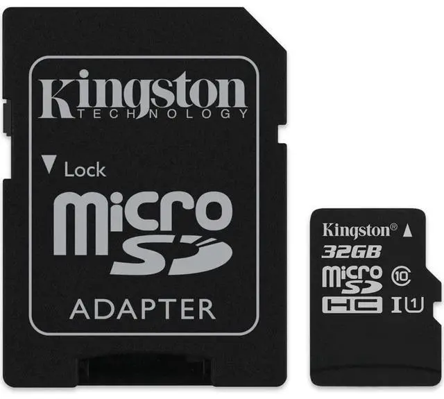 Alt view image 11 of 12 - Kingston Technology Canvas Select 32GB Class 10 UHS-I microSDHC Memory Card with SD Adapter