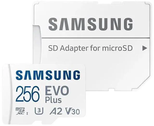 Alt view image 4 of 6 - Samsung EVO Plus 2024 256GB MicroSD Memory Card with SD Adapter
