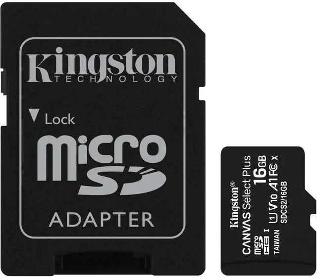 Alt view image 12 of 18 - Kingston Canvas Select Plus 16GB Flash Memory Card SDCS2/16GB