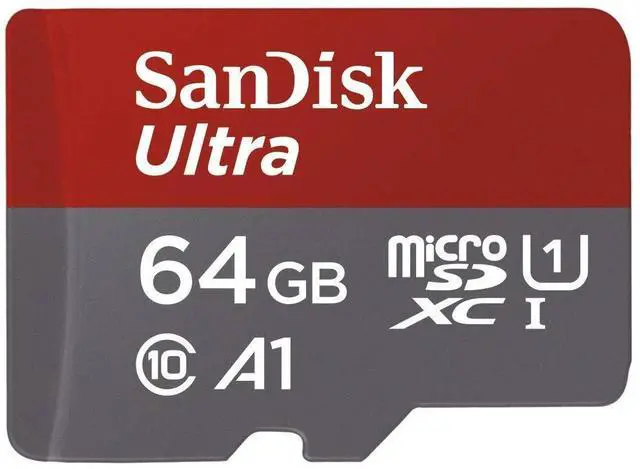 Alt view image 2 of 5 - SanDisk Ultra 64GB microSDXC UHS-I Card with Adapter(SDSQUAR-064G-GN6MA), 3 Pack(64GB)