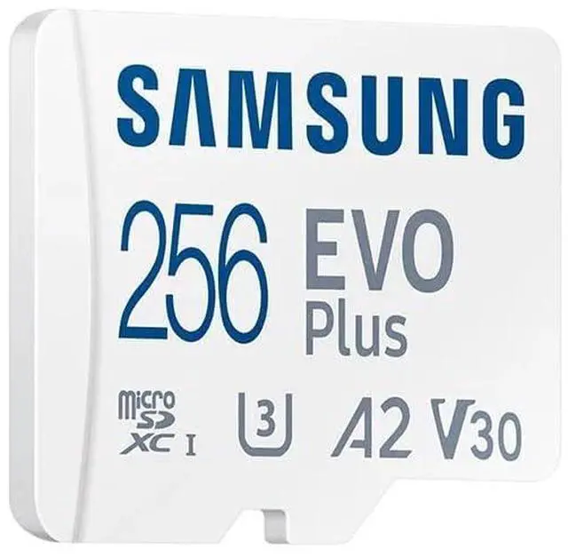 Alt view image 5 of 6 - Samsung EVO Plus 2024 256GB MicroSD Memory Card with SD Adapter