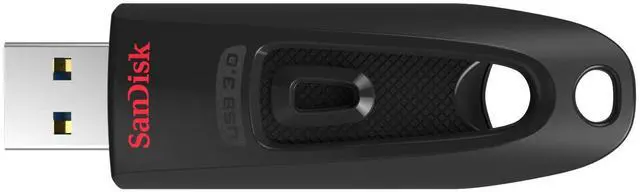 Main image of SanDisk 256GB Ultra USB 3.0 Flash Drive - SDCZ48-256G-GAM46 Black