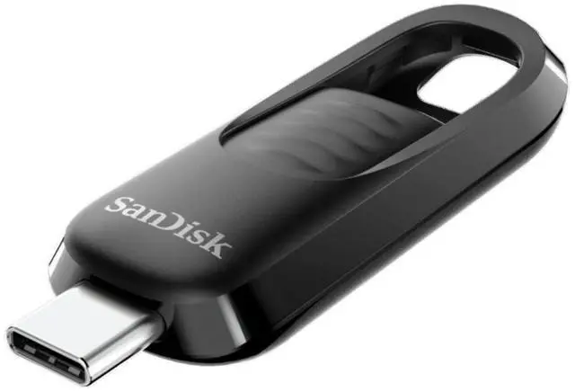 Alt view image 14 of 19 - SanDisk Ultra Slider 64GB USB Type-C Flash Drive, USB 3.2 Gen 1 Performance with a Retractable Connector