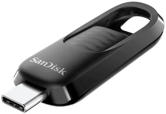 Alt view image 5 of 10 - SanDisk Ultra Slider 1TB USB Type-C Flash Drive, USB 3.2 Gen 1 Performance with a Retractable Connector
