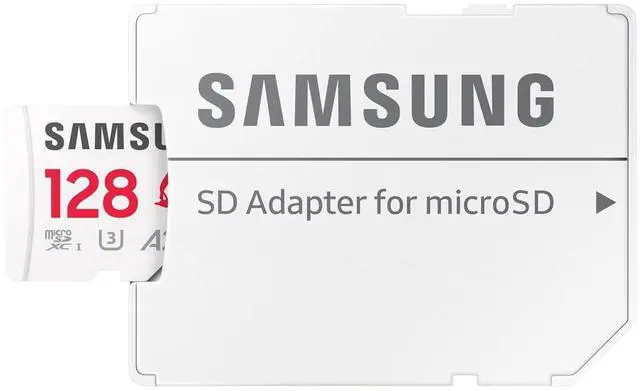 Alt view image 5 of 7 - Samsung Sonic Pro Plus microSDXC Memory Card, UHS-I Interface, 128 GB, Read Speed up to 180MB/s, Increased Speed for Consoles, MB-MD128SA/LC1, with SD Adapter