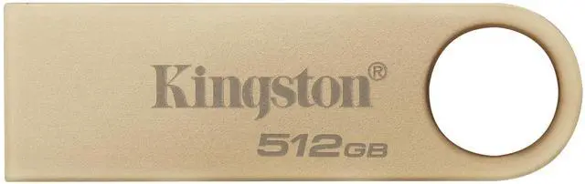Alt view image 5 of 6 - Kingston DataTraveler SE9 Gen 3- 512GB - 220MB/s read- Metal - USB 3.2 Gen 1 -Gold