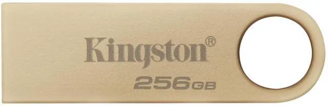 Alt view image 4 of 5 - Kingston DataTraveler SE9 Gen 3- 256GB - 220MB/s read- Metal - USB 3.2 Gen 1 -Gold