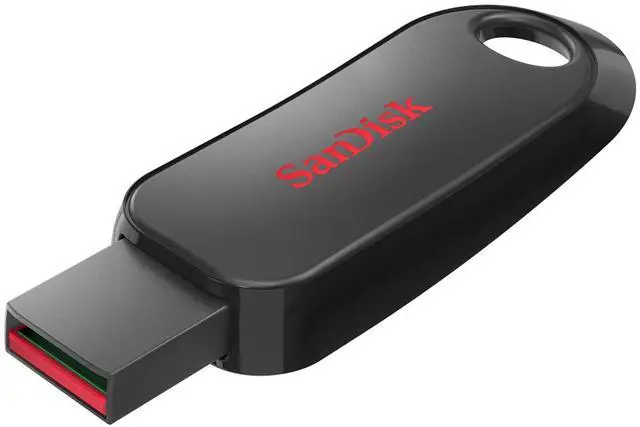 Alt view image 2 of 8 - SanDisk SDCZ62-032G-G35 CCH 32GB USB 2.0 Flash Drive r15MB/s w5MB/s Cruzer Snap Retractable Slider Black and Red
