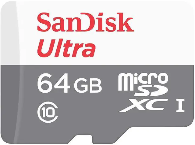 Alt view image 4 of 7 - SanDisk SDSQUNR-064G-GN3MN CYT 64GB 8pin microSDXC r100MB/s C10 UHS-I SanDisk Ultra microSDXC Memory Card w/out Adapter
