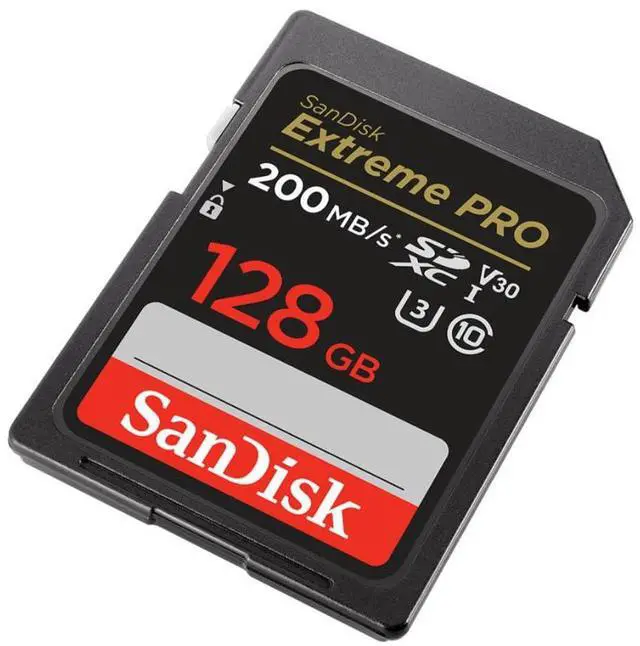 Alt view image 8 of 8 - SanDisk 128GB Extreme PRO 200MB/s SDXC UHS-I Memory Card (2-pack)