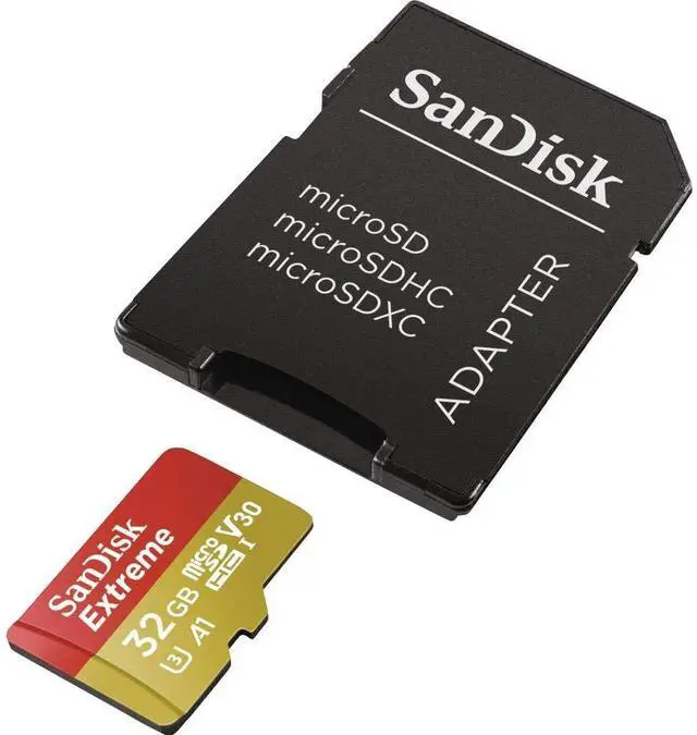 Alt view image 7 of 8 - SanDisk Extreme 32 GB microSDHC