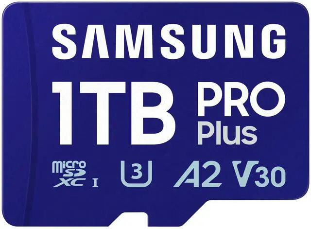 Main image of Samsung Memory MB-MD1T0SA PRO Plus MicroSD Card for Mobile and Gaming Consoles 1TB UHS-I U3, Up to 180MB/s