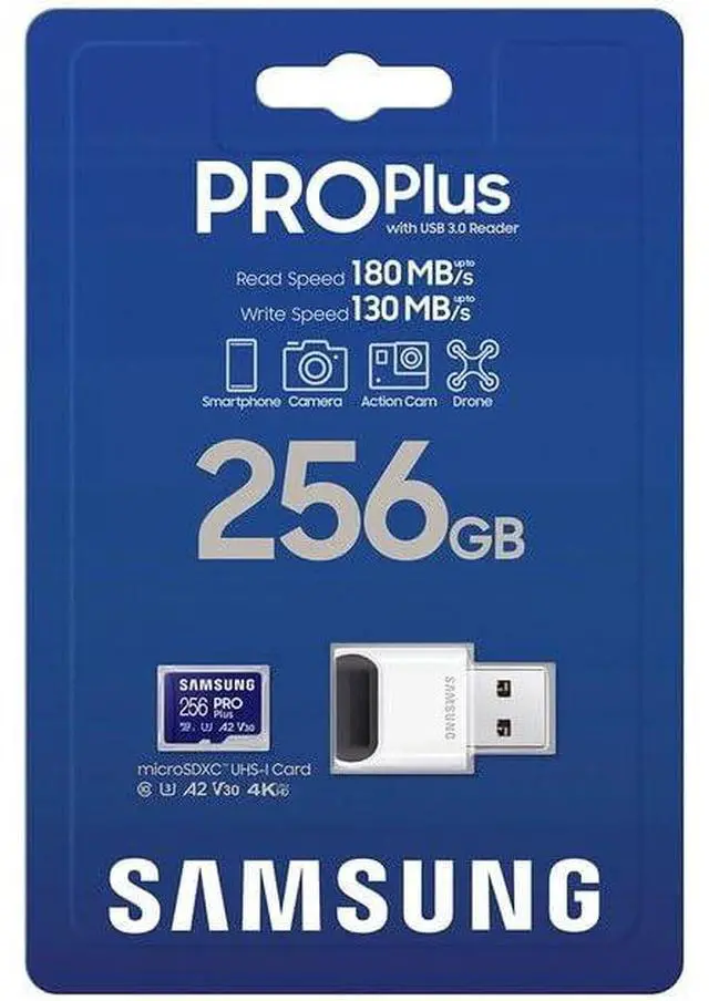 Alt view image 3 of 4 - Samsung PRO Plus microSD 256Go 2023