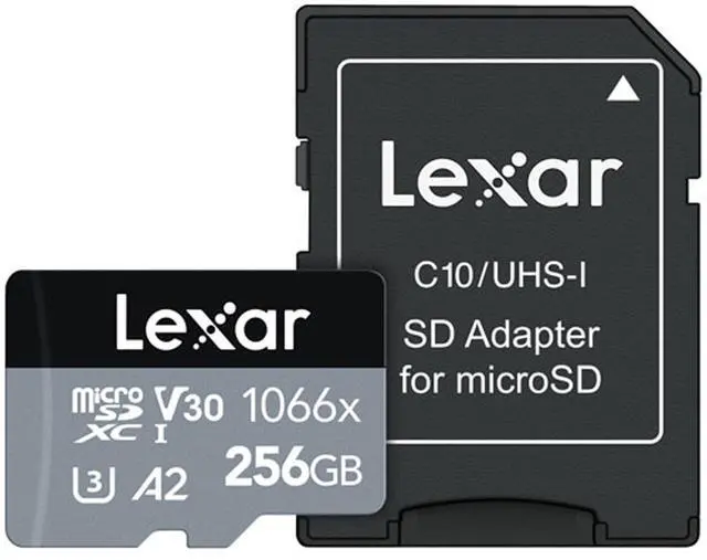 Alt view image 7 of 12 - Lexar® Professional 1066x microSDHC / microSDXC UHS-I cards SILVER Series Overseas Package Version (256GB)
