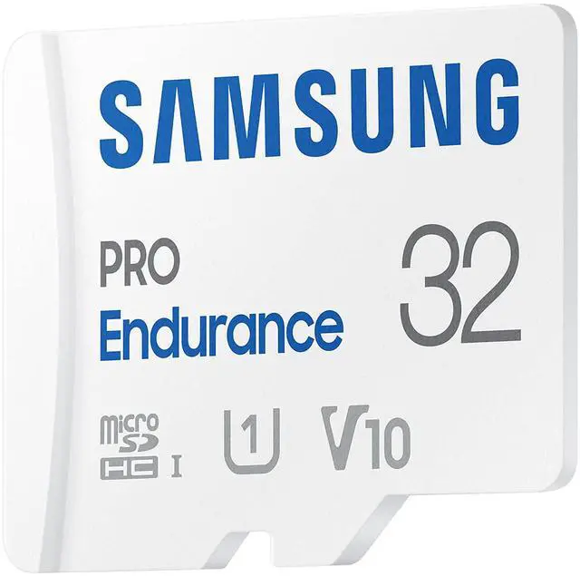 Alt view image 2 of 7 - Samsung PRO Endurance 32GB microSDHC UHS-I U1 100MB/s Video Monitoring Memory Card with Adapter (MB-MJ32KA)