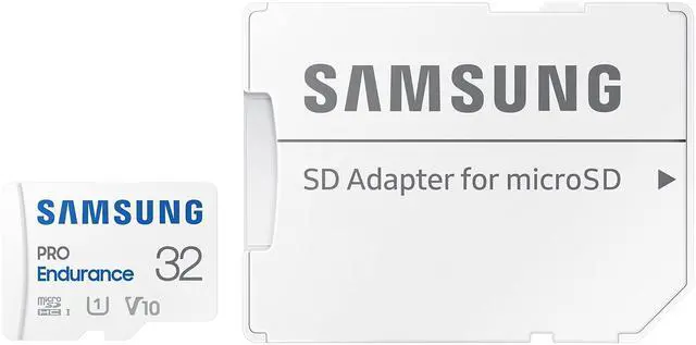 Alt view image 6 of 7 - Samsung PRO Endurance 32GB microSDHC UHS-I U1 100MB/s Video Monitoring Memory Card with Adapter (MB-MJ32KA)