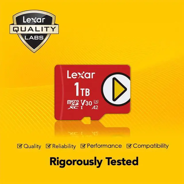 Alt view image 18 of 19 - Lexar PLAY 1TB microSDXC UHS-I-Card, Up To 150MB/s Read, Compatible-with Nintendo-Switch, Portable Gaming Devices, Smartphones and Tablets (LMSPLAY001T-BNNNU)