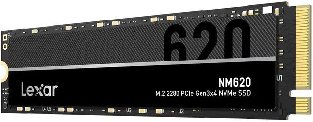Alt view image 3 of 7 - M.2 2TB Lexar NM620 High Speed NVMe PCIe3.0 x 4