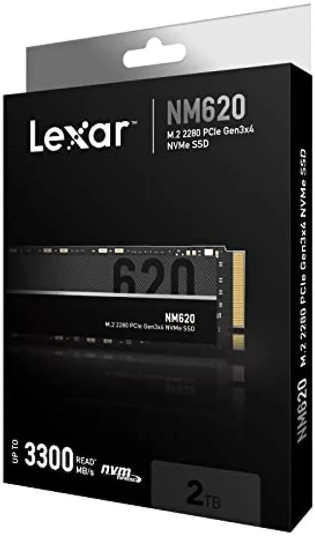 Alt view image 4 of 7 - M.2 2TB Lexar NM620 High Speed NVMe PCIe3.0 x 4