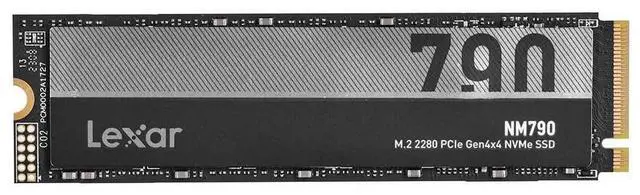 Alt view image 5 of 8 - Lexar 1TB NM790 SSD PCIe Gen4 NVMe M.2 2280 Internal Solid State Drive, Up to 7400/6500 MB/s Read/Write, Compatible with PS5, for Gamers and Creators, Black (LNM790X001T-RNNNG)