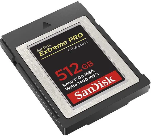 Alt view image 6 of 9 - SanDisk 512GB Extreme PRO CFexpress Card Type B - SDCFE-512G-GN4NN