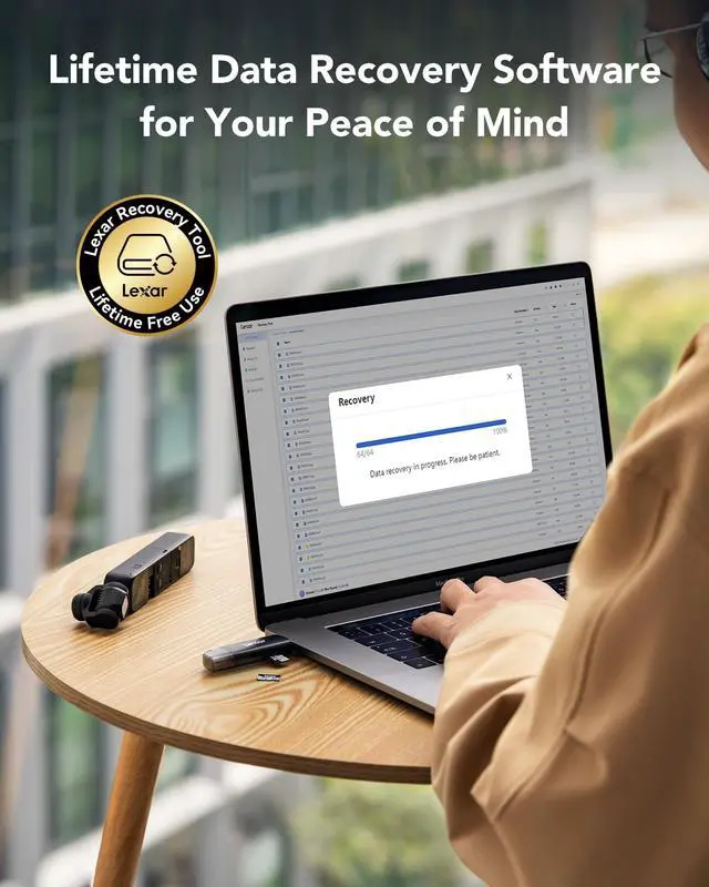 Alt view image 7 of 7 - LEXAR Silver Plus UHS-1 512GB V30 R205/W150MB/s microSDXC Card