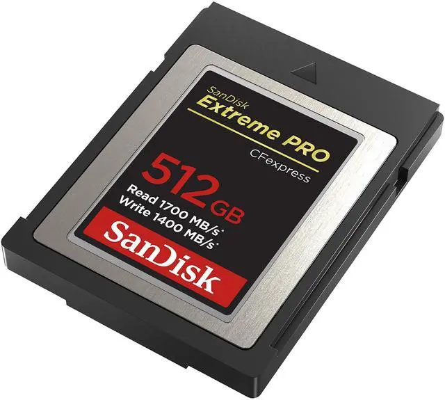 Alt view image 8 of 9 - SanDisk 512GB Extreme PRO CFexpress Card Type B - SDCFE-512G-GN4NN