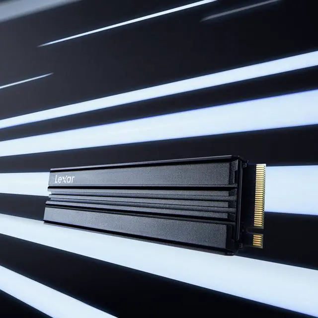 Alt view image 5 of 7 - LEXAR SSD M.2 1TB NM790 Heatsink PCIe Gen 4×4 NVMe