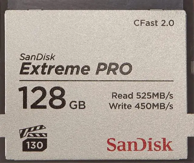 Alt view image 11 of 12 - SanDisk Extreme Pro 128GB CFast 2.0 Flash Card Model SDCFSP-128G-G46D