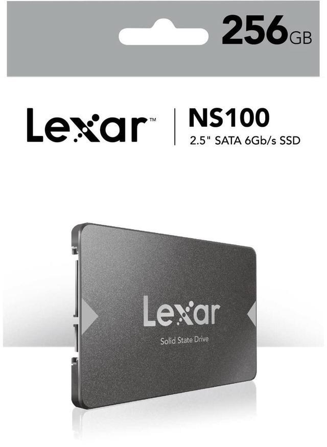 Alt view image 8 of 12 - Lexar NS100 256GB 2.5” SATA III Internal SSD, Solid State Drive, Up To 520MB/s Read (LNS100-256RBNA)