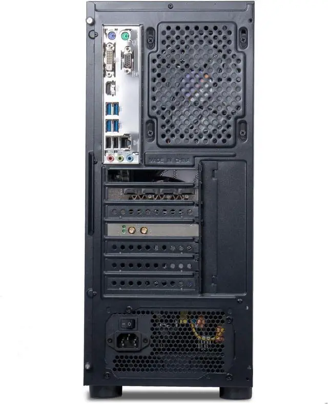 Alt view image 2 of 7 - TitanFusion Gaming PC Desktop Computer, AMD Ryzen 5 5600 3.7GHz, GeForce RTX 4060Ti , 16GB DDR4, NVME 1T SSD, 6RGB Fans, Win 11 Pro Ready, Gamer Desktop Computer