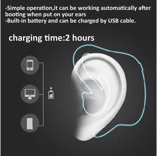 Alt view image 7 of 7 - Smart Snore Stopper Earset Wearable Anti Snoring For SleepingMonitor APP